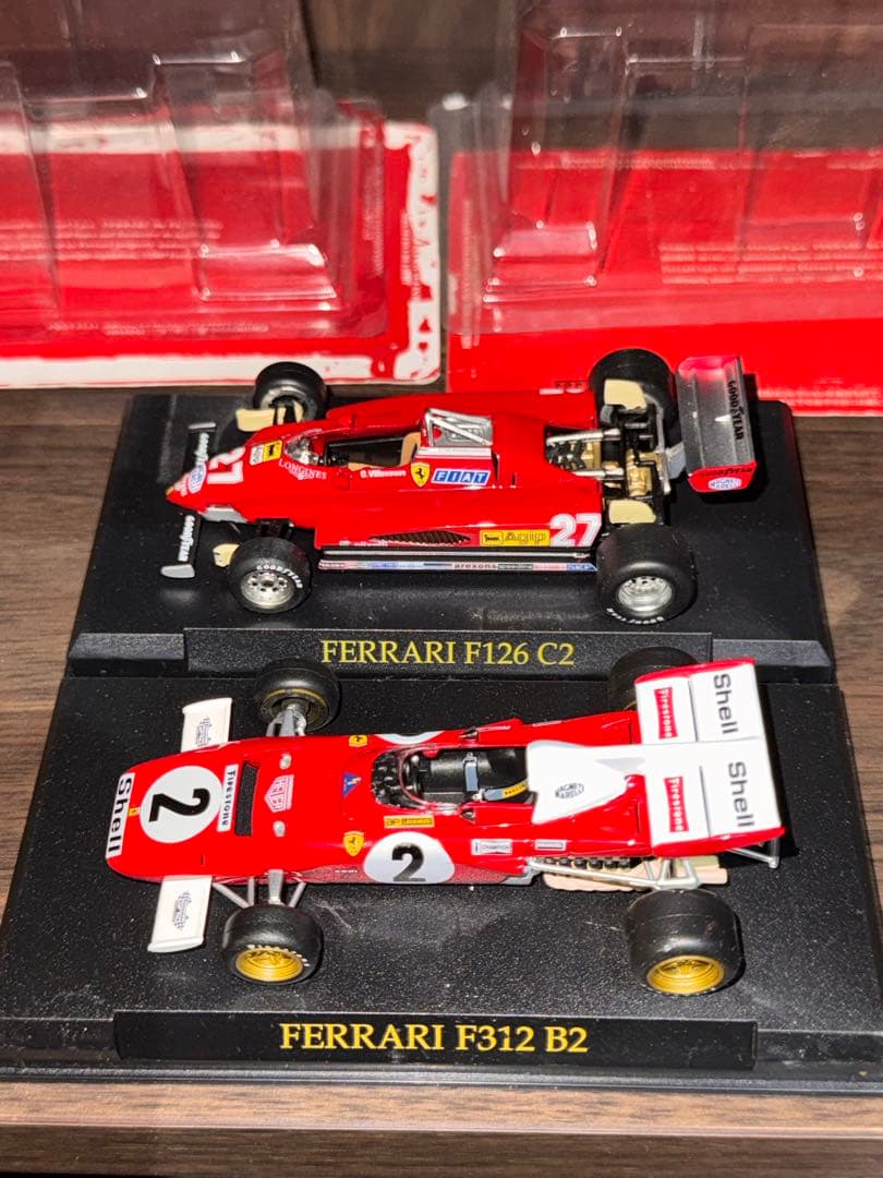 Ferrari F126 C2 & F312 B2 ミニカーセット