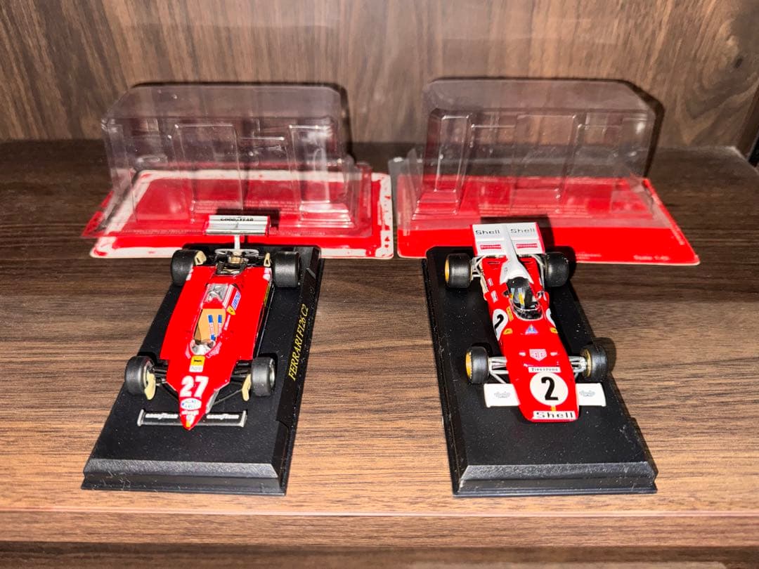 Ferrari F126 C2 & F312 B2 ミニカーセット