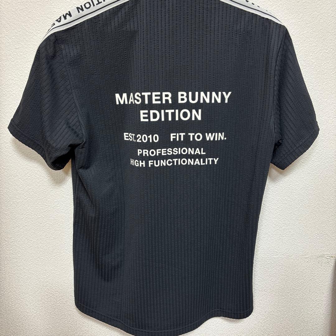 MASTER BUNNY EDITION ブラックポロシャツ