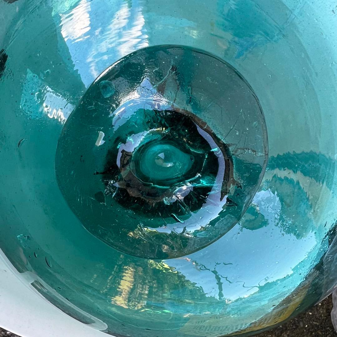 ガラス玉 直径27cm（浮き玉、ビン玉）
