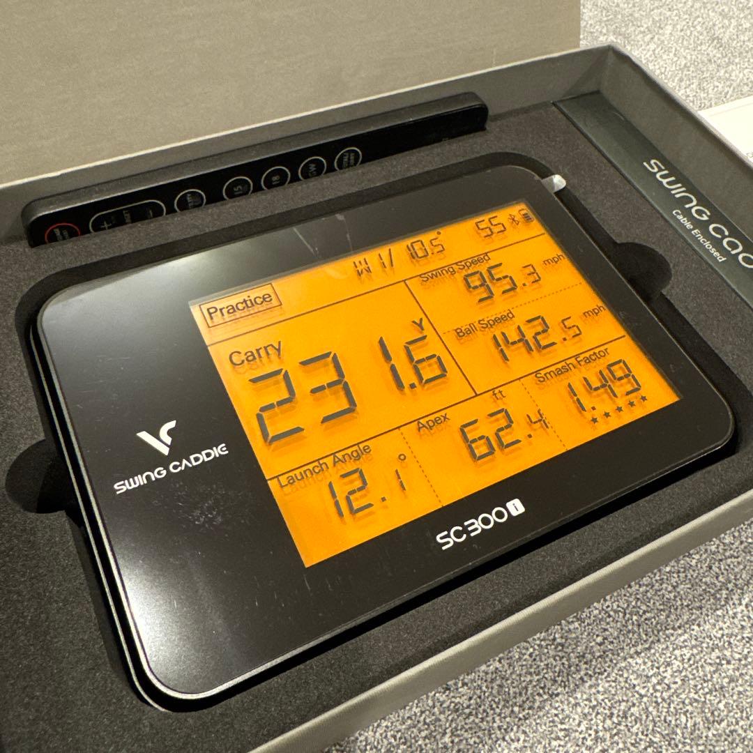 新品未使用★Swing Caddie SC300 ゴルフスイング解析機