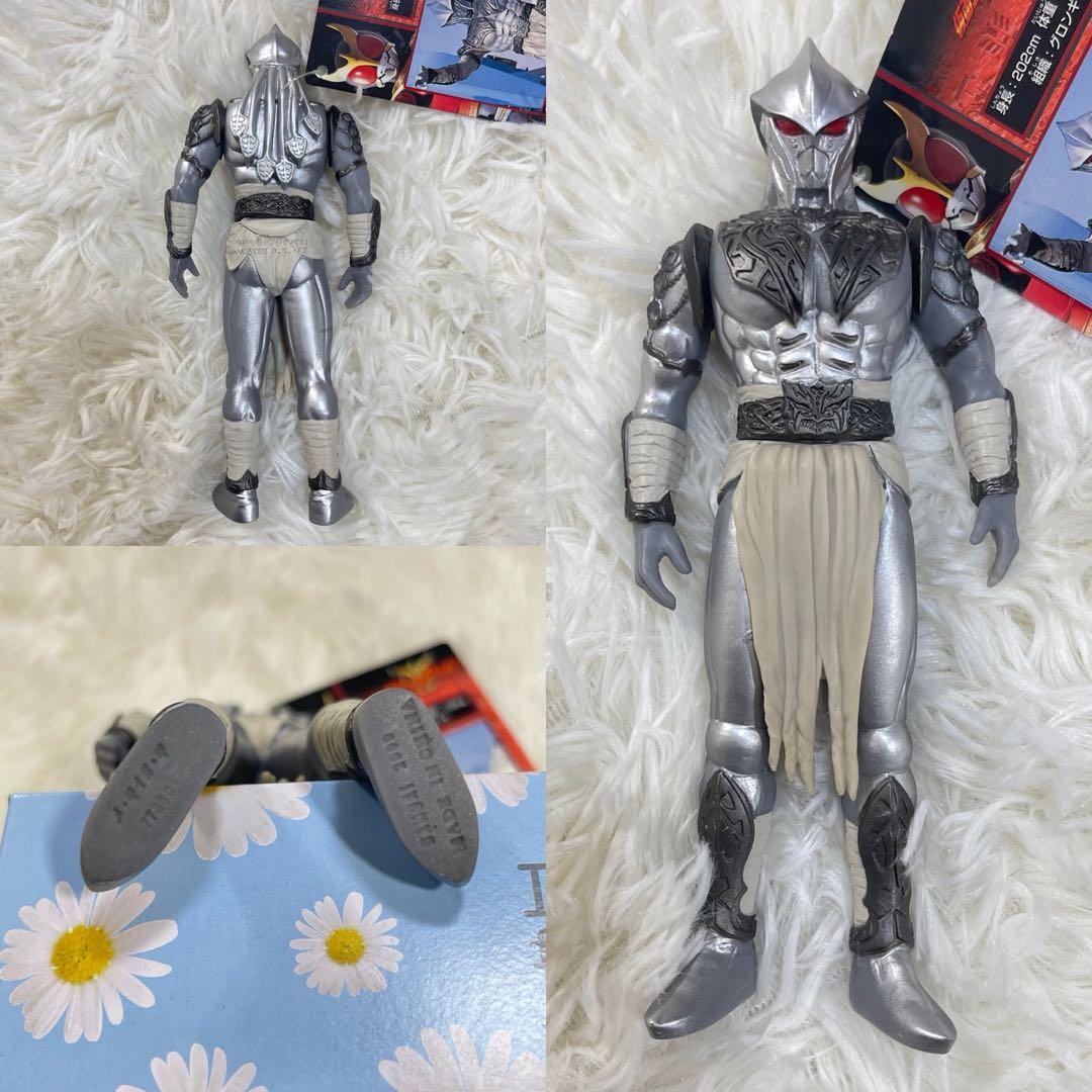 絶版 当時物◆仮面ライダークウガ グロンギ 6体セット【タグ完備・美品】バンダイ