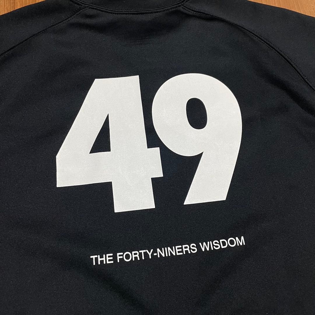 新品未使用タグ付き　TFW49 モックネック　Tシャツ ブラック　L ゴルフ