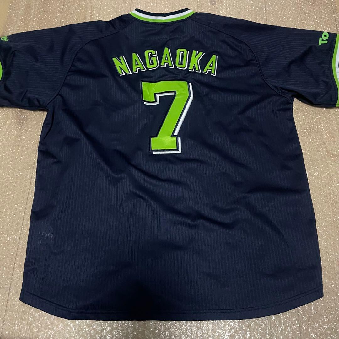 東京ヤクルトスワローズ　長岡秀樹　ユニフォームL