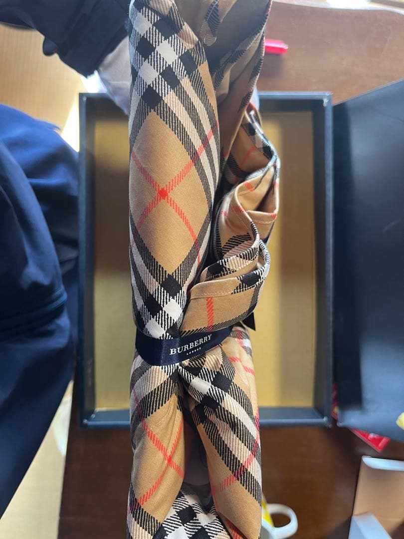 BURBERRY バーバリー　羽毛ひざ掛け　ダウン　ブランケット 新品未使用