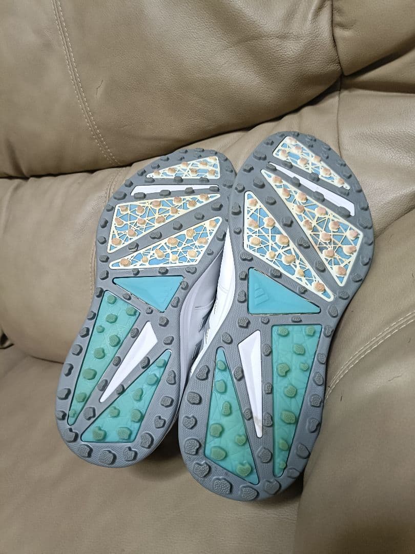 ゴルフシューズ adidas ホワイト 27.0 LIGHTSTRIKE BOA