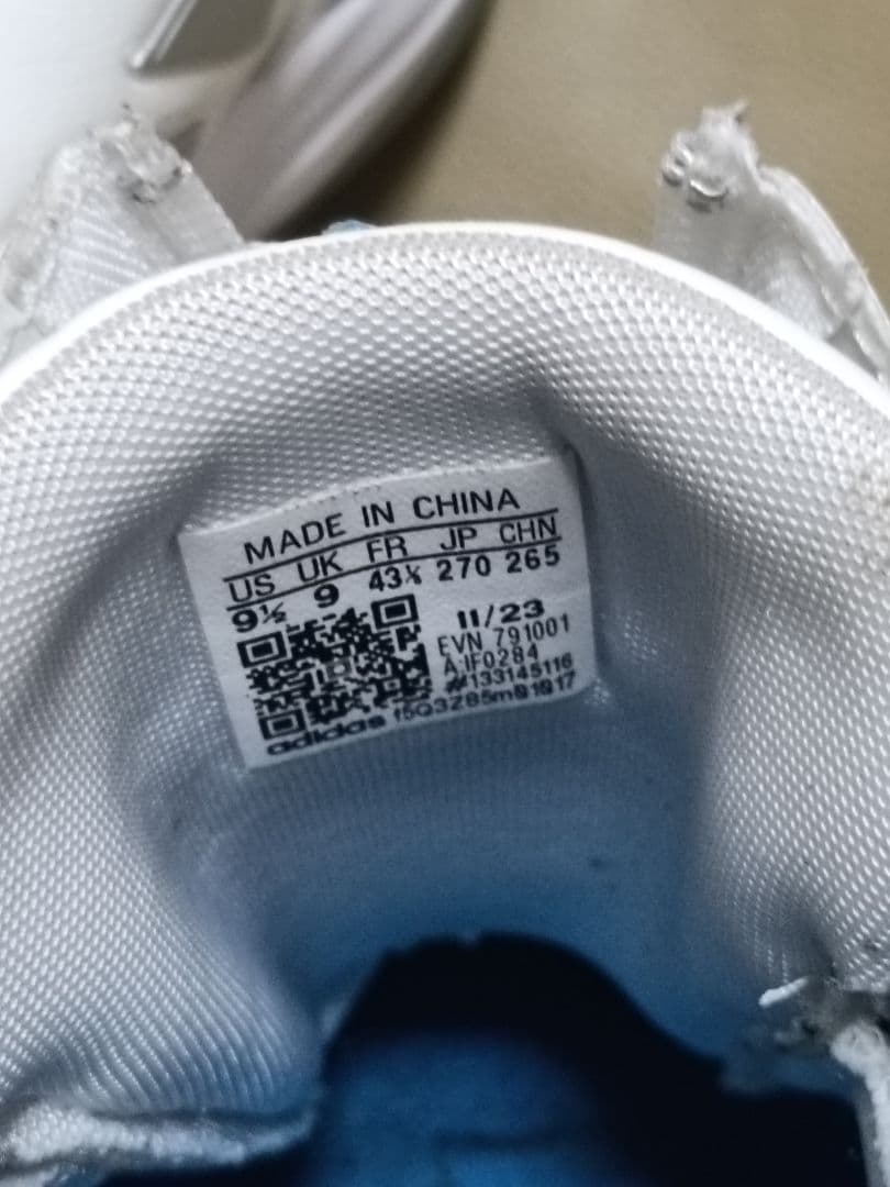 ゴルフシューズ adidas ホワイト 27.0 LIGHTSTRIKE BOA