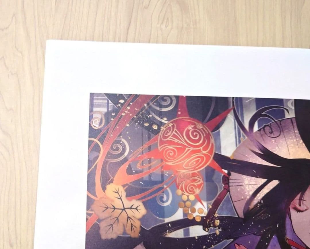 MTG ぶどう弾 日本画版 アートポスター 未使用品 セレポ 受注生産品