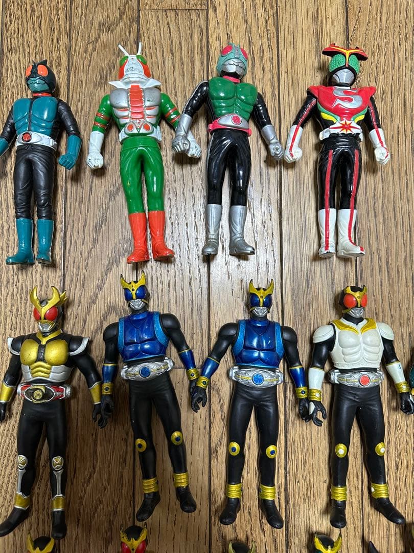 仮面ライダー ソフビ　19体　まとめ売り