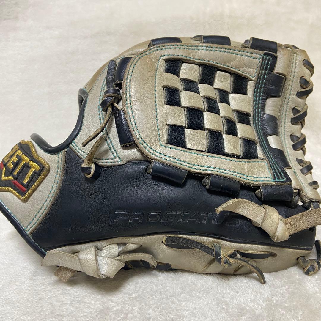 ZETT ゼット　軟式　内野手　グローブ　源田モデル　バイカラー　大人用
