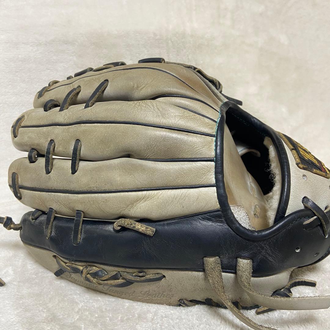 ZETT ゼット　軟式　内野手　グローブ　源田モデル　バイカラー　大人用