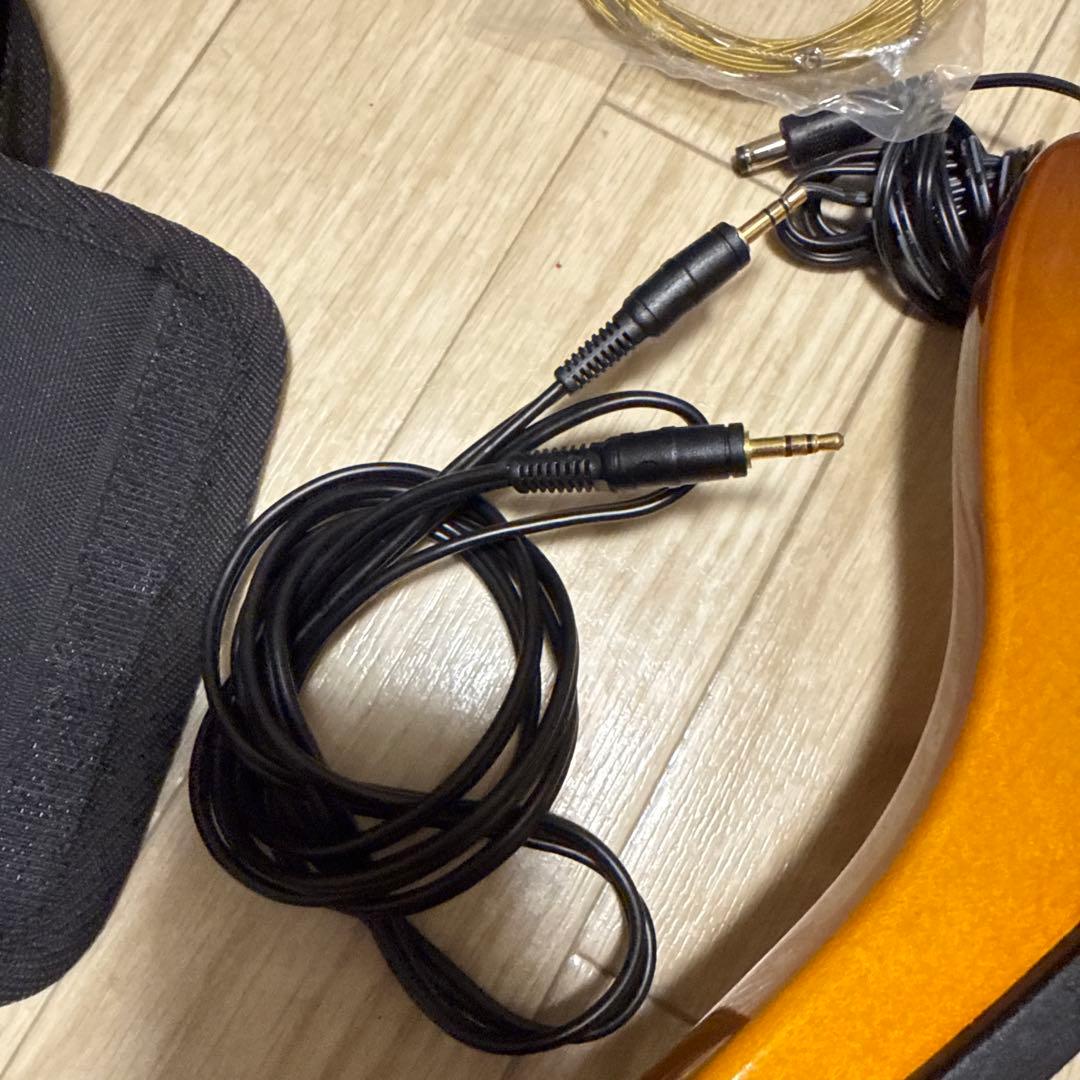 【YAMAHA SLG110S】サイレントギターセット ソフトケース付き【美品】
