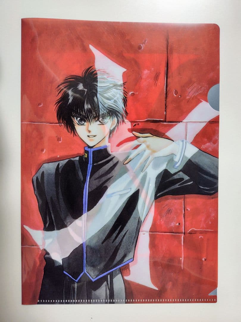【未使用】CLAMP展、東京BABYLON ポスター、ファイル、カード