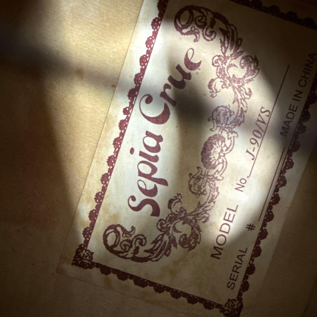 Sepia Crue J-90/VS ミニアコースティックギター