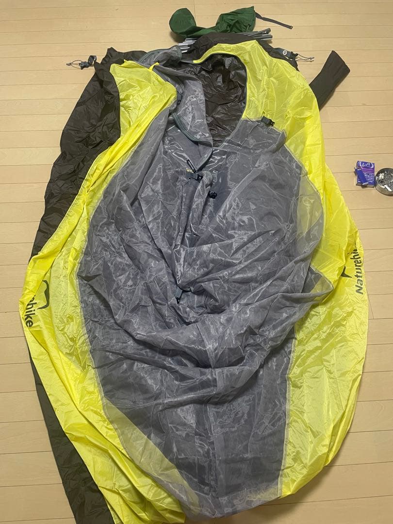 NATURHIKE グリーンドーム型テント 1人用