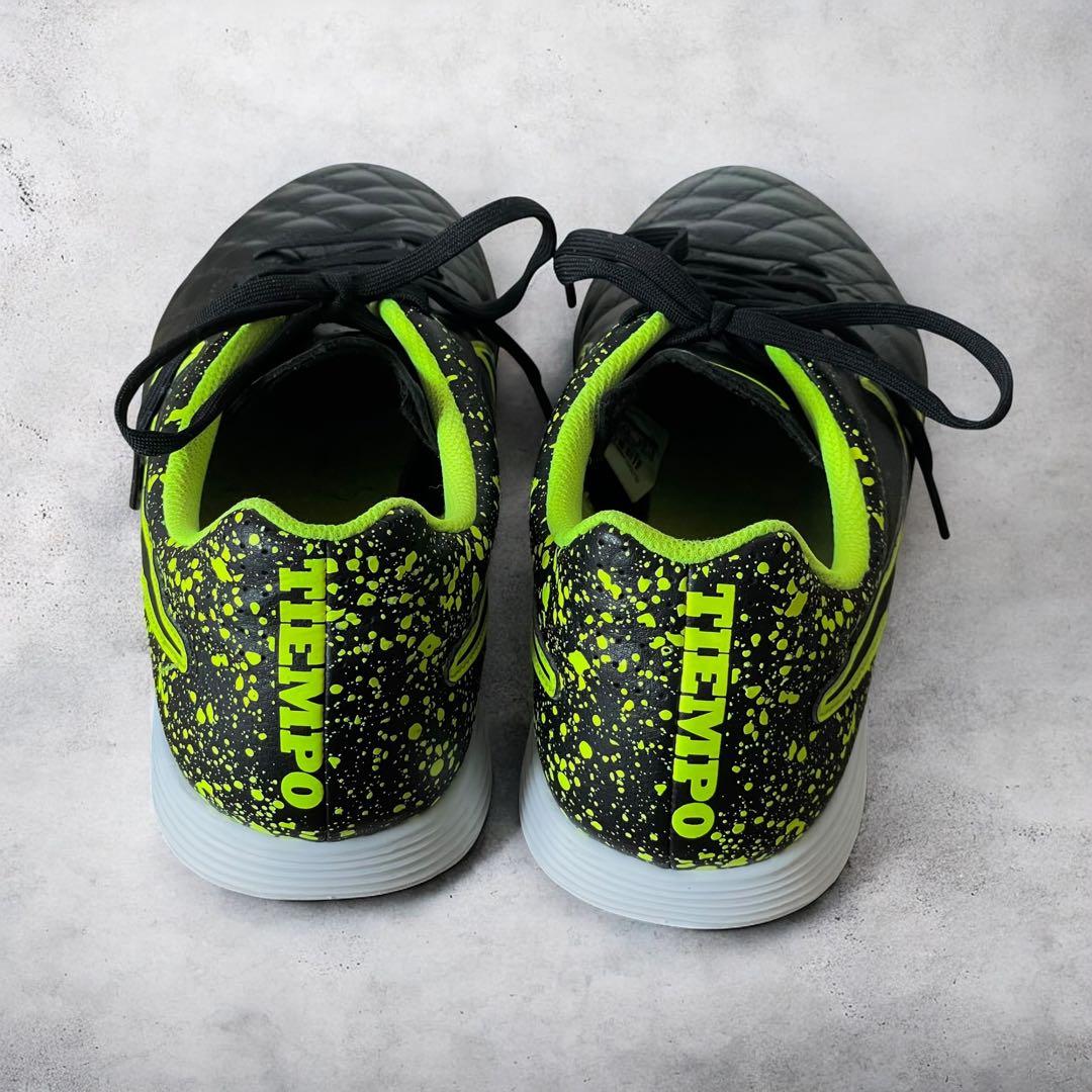【美品】NIKE ナイキ ティエンポ ジーノ レザー TF トレーニングシューズ