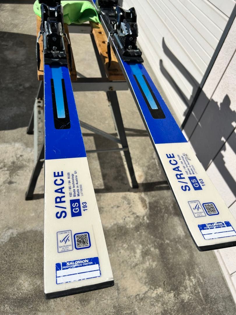 SALOMON サロモン　S/RACE FIS GS スキー 193cm R30