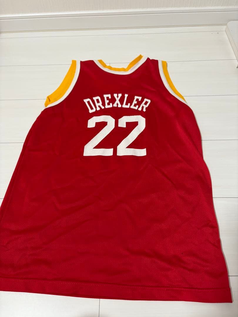 NBA Champion HOUSTON DREXLER 22 ジャージ L