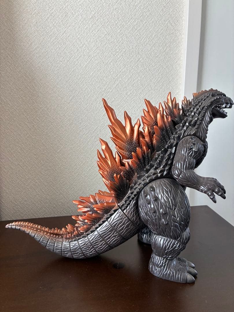 マルサン ゴジラ ソフビ 約22cm TOHO刻印あり 日本製