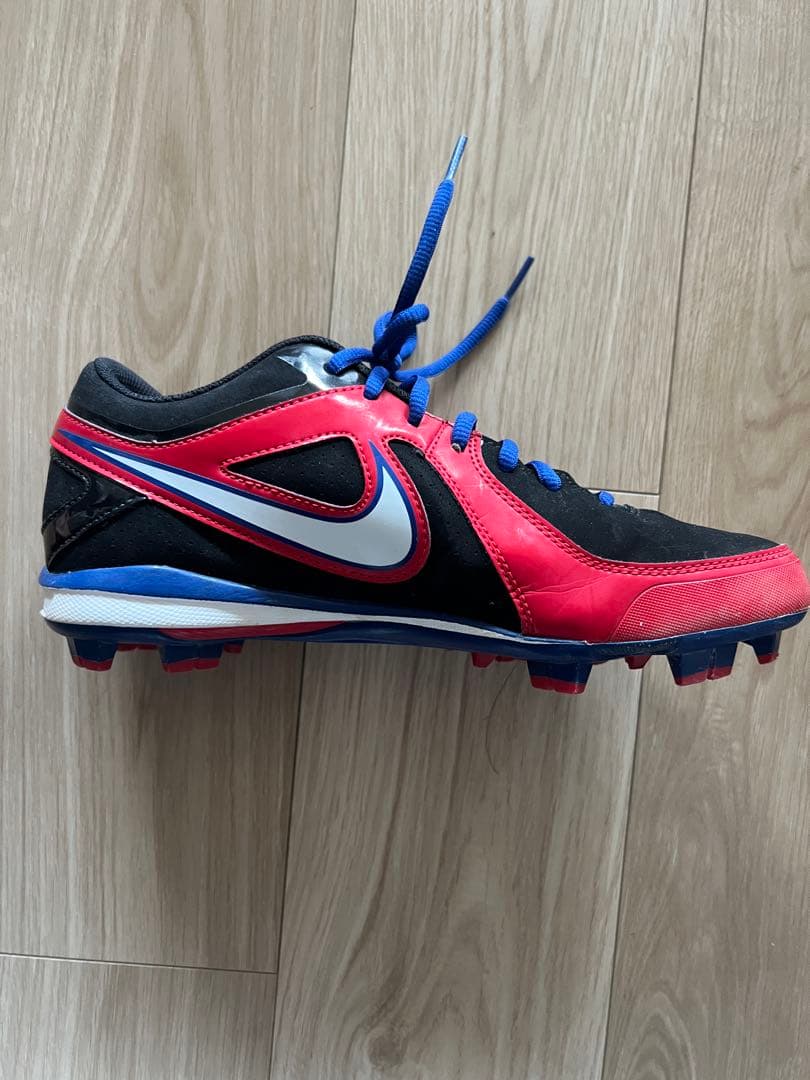 Nike 野球スパイク　ブラック/レッド　26.0cm