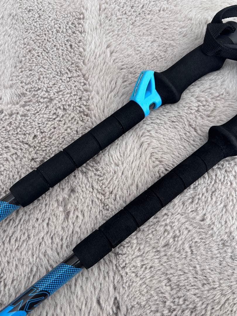 K2 LOCk JAW CARBON 105-145cm 伸縮　ブルー