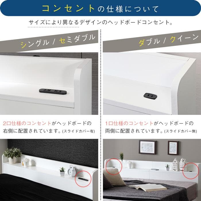 【R】セミダブル　マットレスなし【収納あり】 送料込み！5