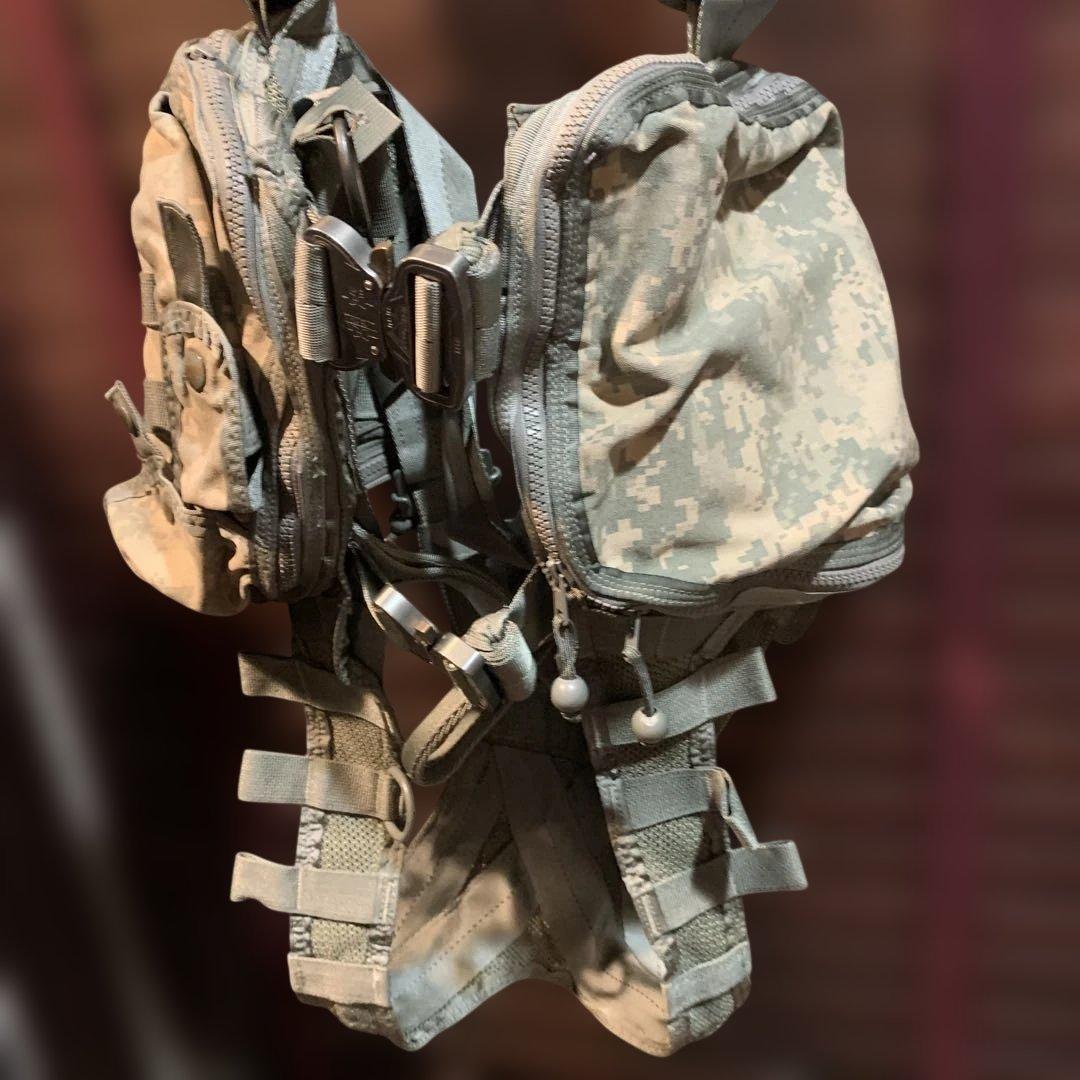 US army air warrior ACU迷彩 ヘリ　パイロット　ベスト中古