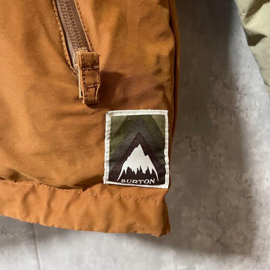 Burtonバートンスキーウェアスノーボードジャケットハーフジップパーカーフード