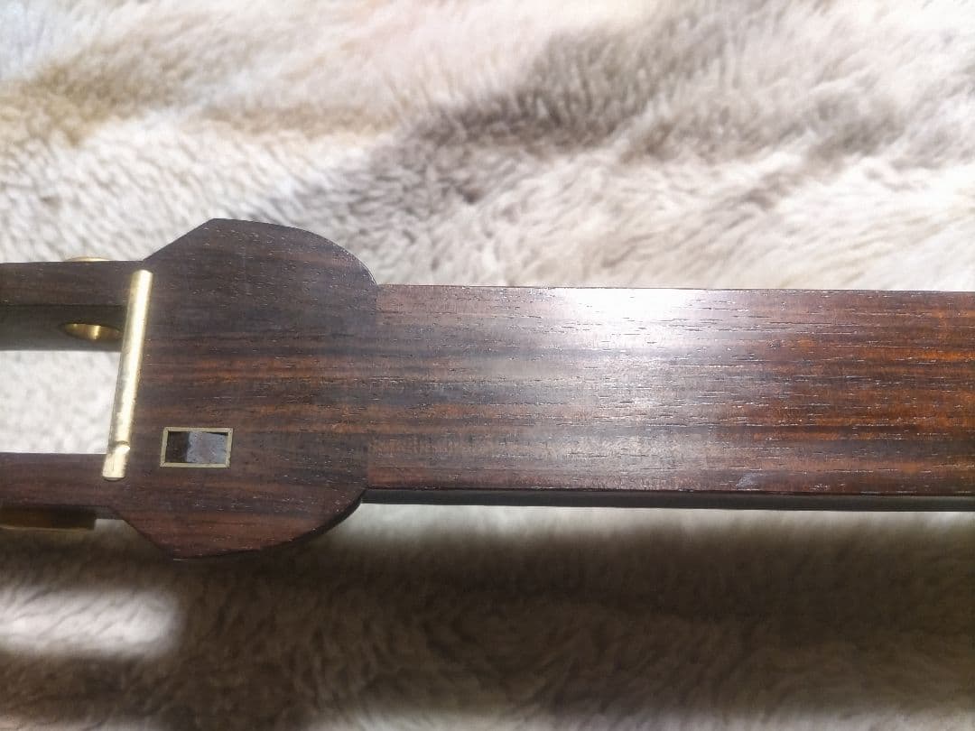 津軽三味線子持ち綾杉胴（皮張り替え済み）