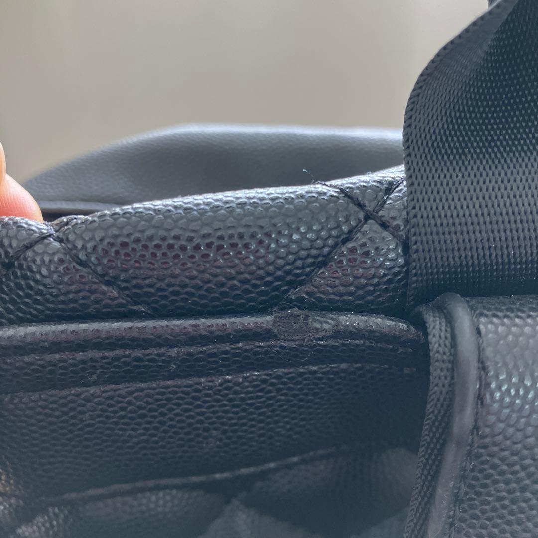 CHANEL ブラック バックパック　ノベルティ