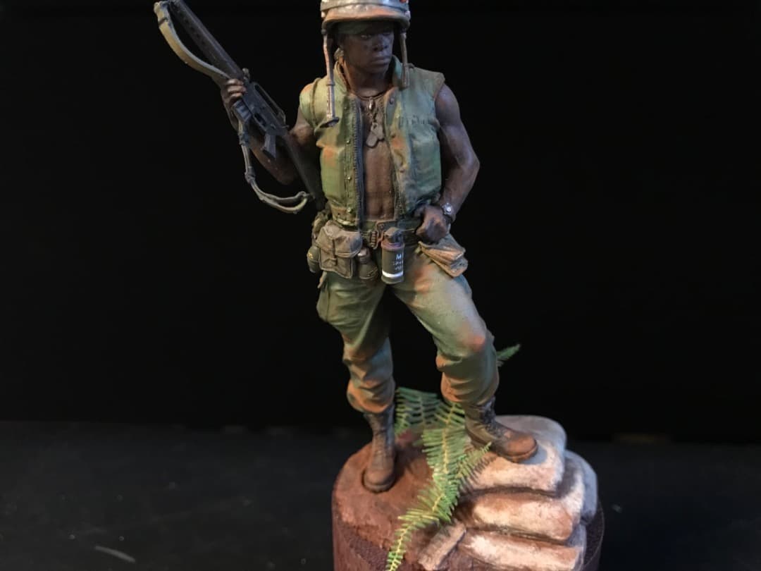フィギュア　米軍　ベトナム戦争　1968 金属製　完成品