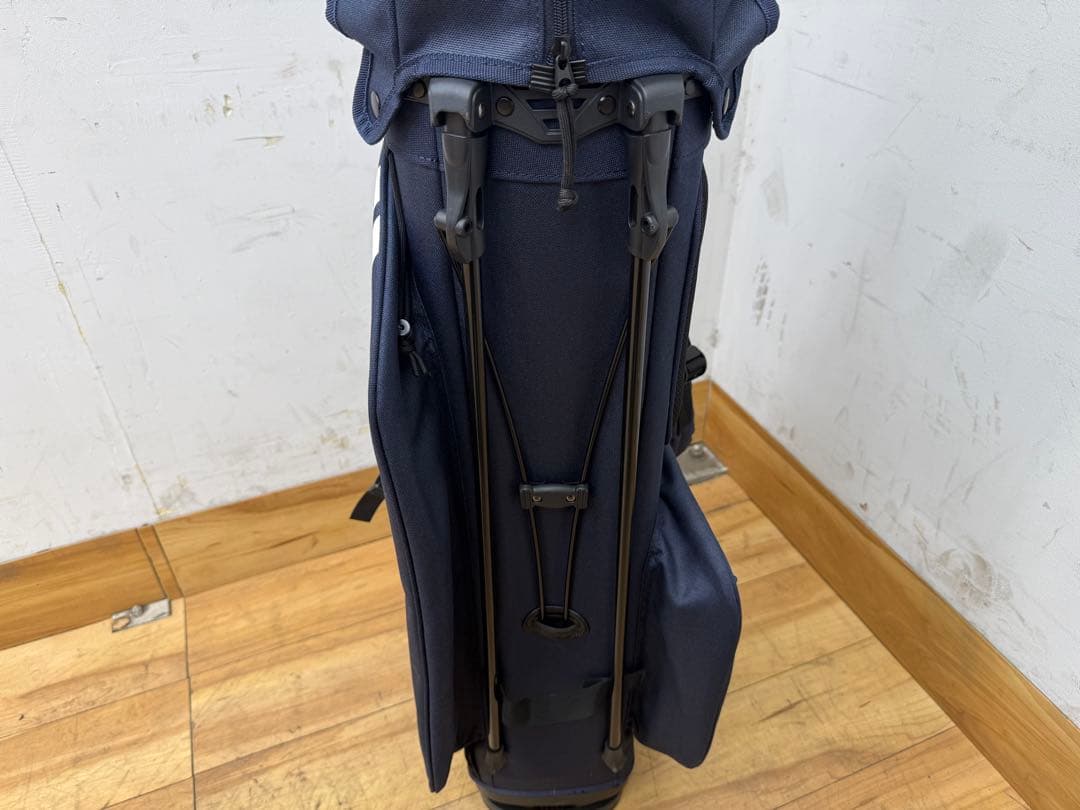 TG403☆極美品☆ゼロハリバートン☆スタンドキャディバッグ☆ゴルフ☆ネイビー