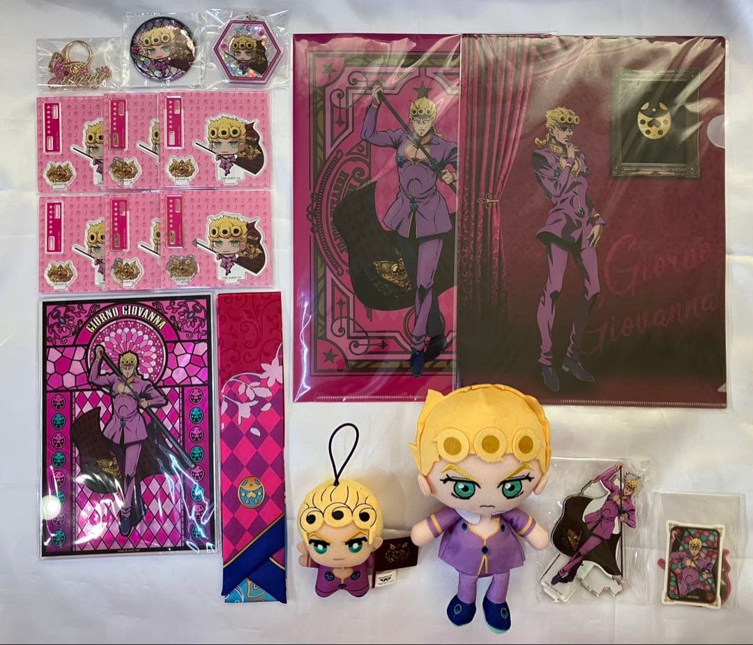 【おまけ付き】 ジョジョの奇妙な冒険 ジョルノ・ジョバァーナ グッズ まとめ売り