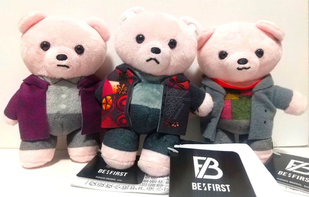 BE:FIRST ビーファースト クマ ぬいぐるみ マスコット セット 非売品
