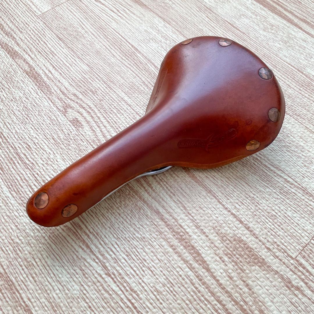 BROOKS swift chrome (honey) ブルックスレザーサドル