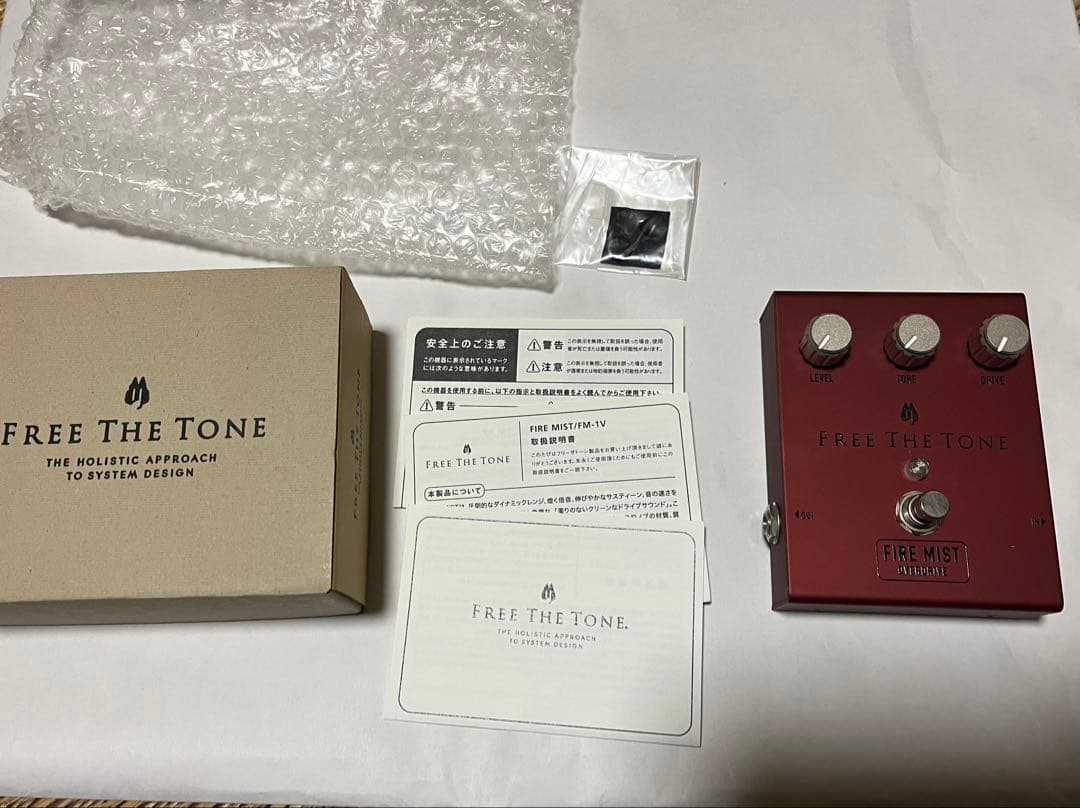 Free the tone FIRE MIST エフェクター overdrive