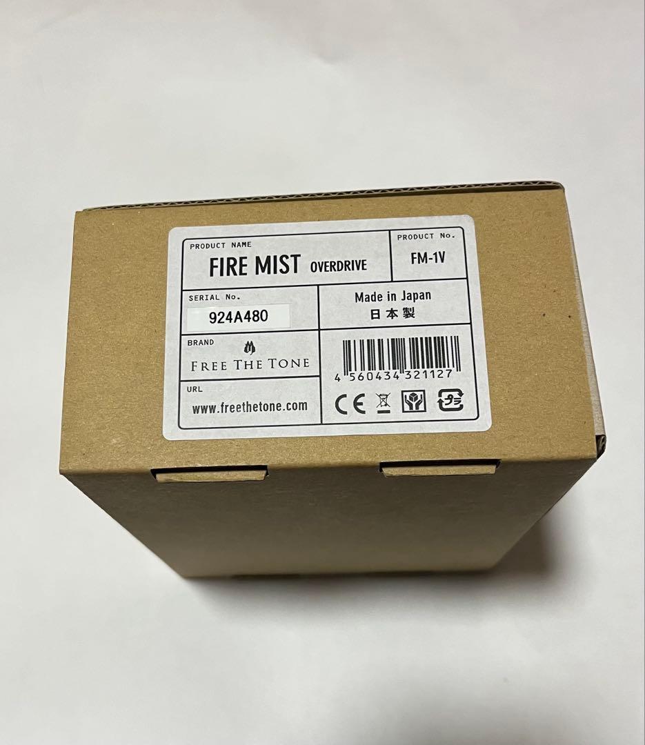 Free the tone FIRE MIST エフェクター overdrive