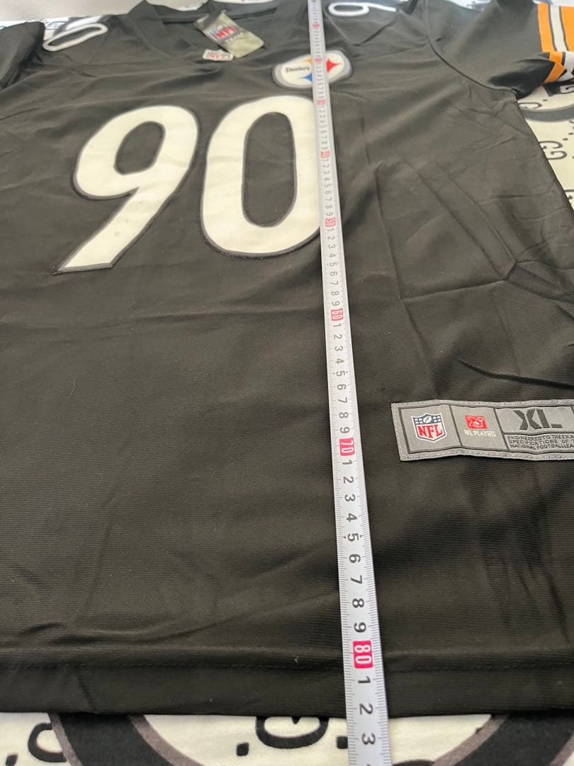 ユニフォーム Pittsburgh Steelers WATT #90 Jersey XL