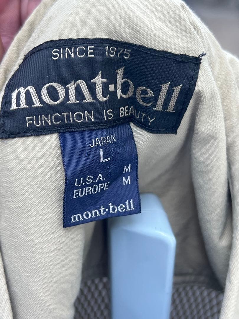 mont-bell モンベル フィッシングベスト Lサイズ 多機能 アウトドア