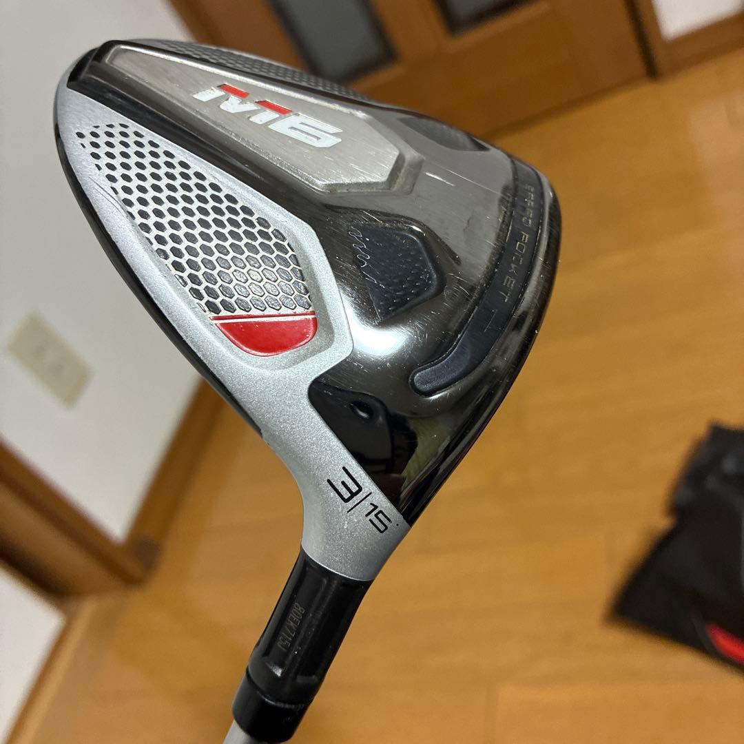 TaylorMade M6 ドライバー、3w、5w、3本セット