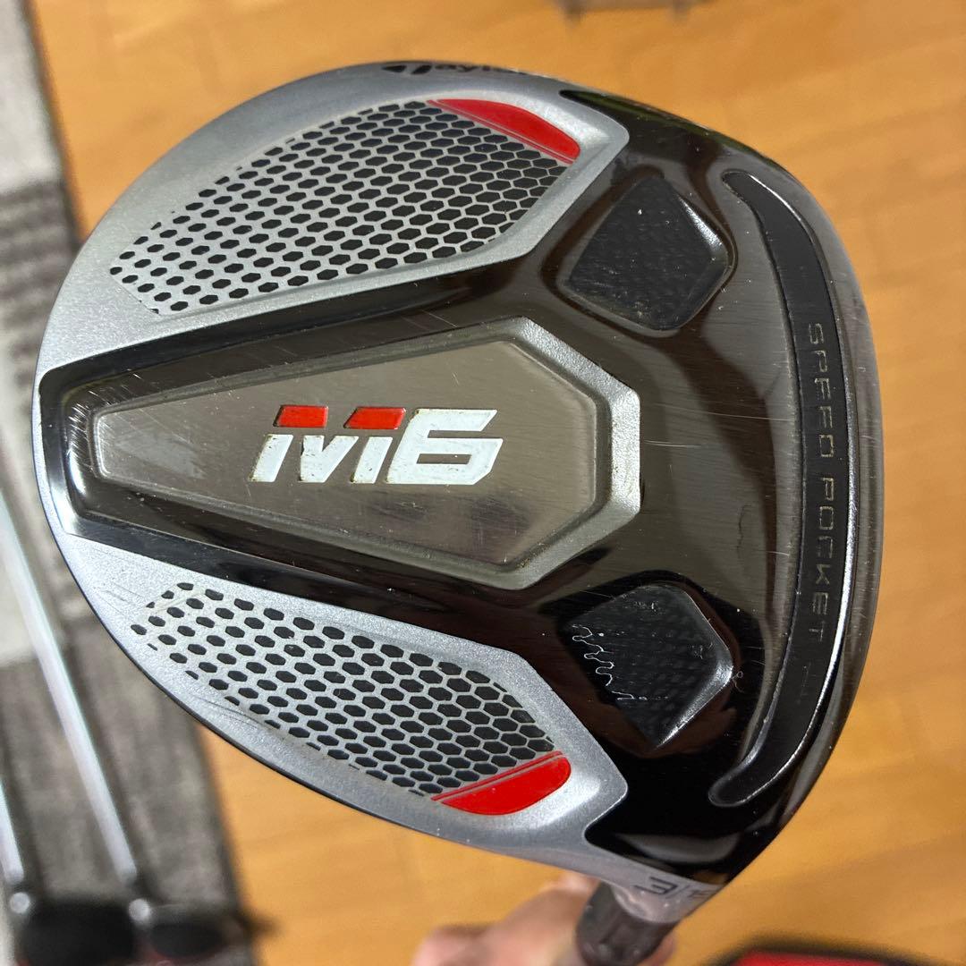 TaylorMade M6 ドライバー、3w、5w、3本セット