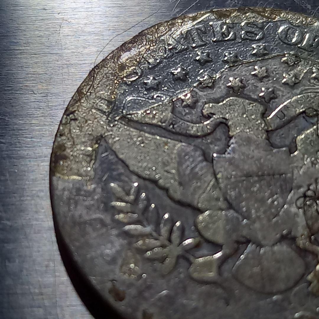 銀貨 1911年 バーバーハーフダラー アメリカ【即購入可能です】