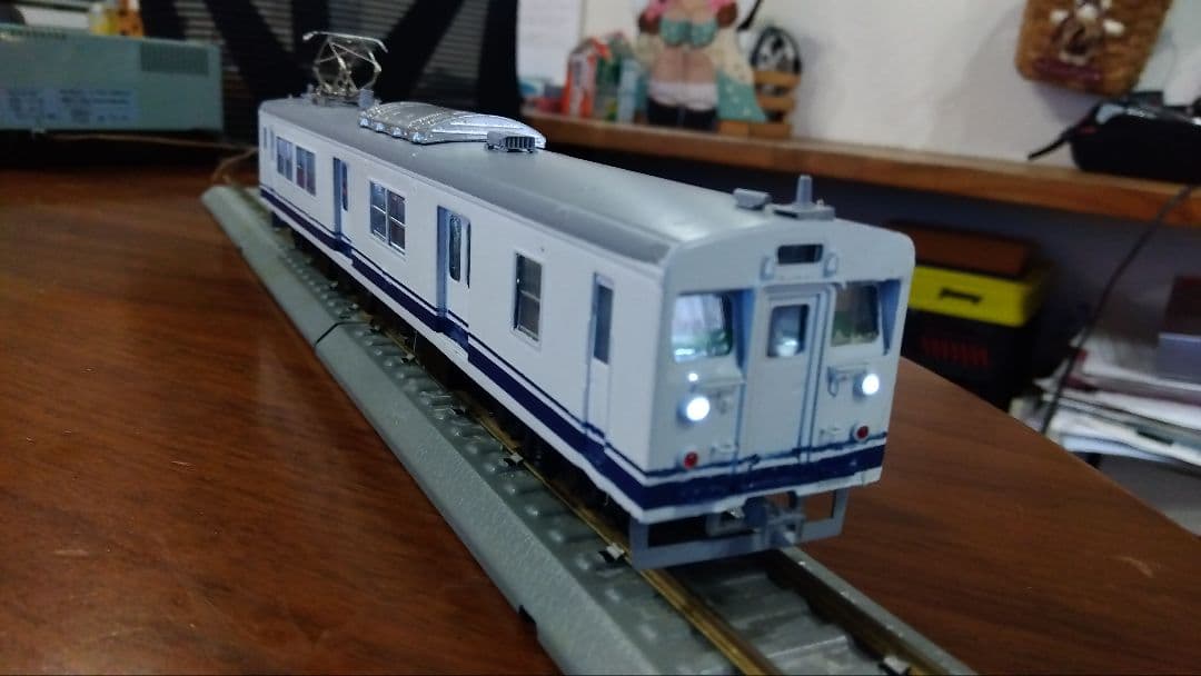 カツミ　クモハ123-5 キット　素人作　小野田線カラー