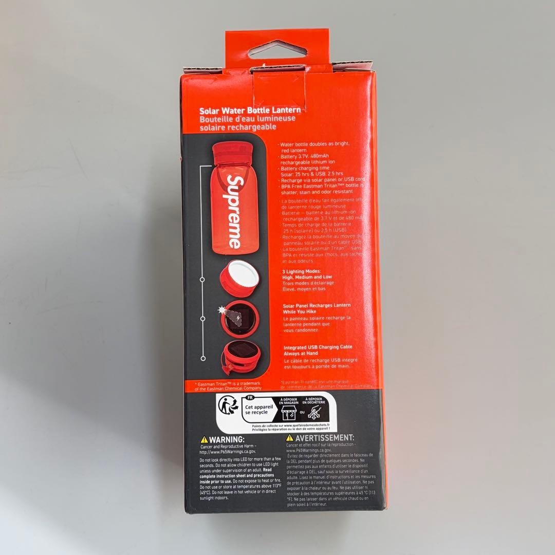 新品Supreme SOL Water Bottle Lantern Red 赤