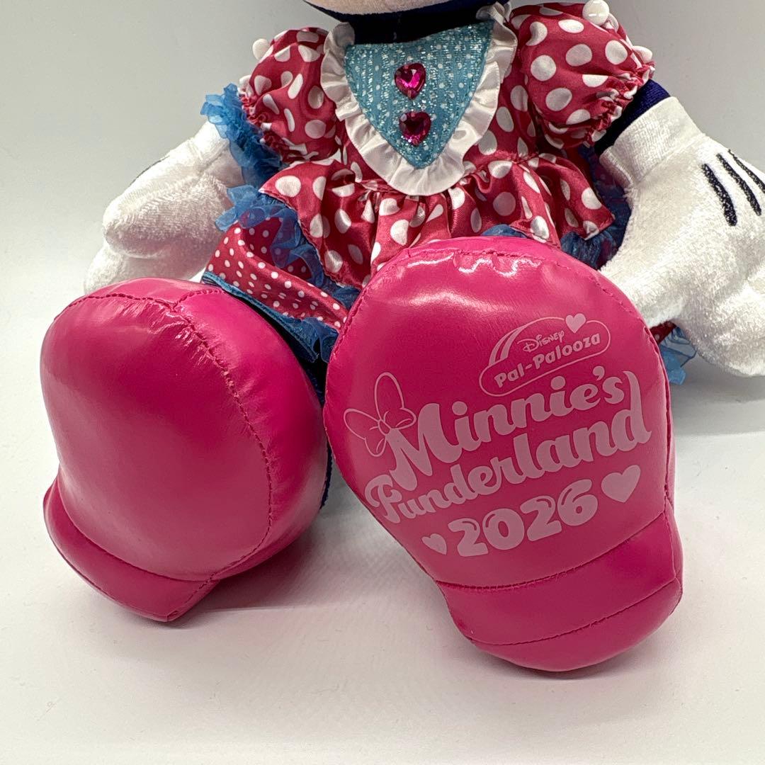 TDL 2026 ミニーマウス ぬいぐるみ パルパルーザ ファンダーランド