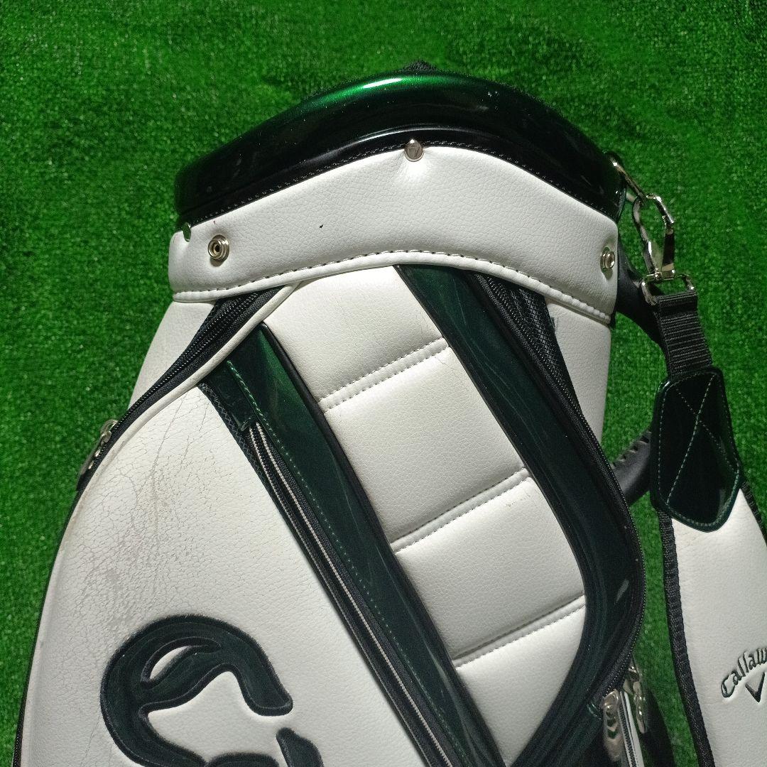 Callaway キャディバッグ ホワイト・グリーン フードなし