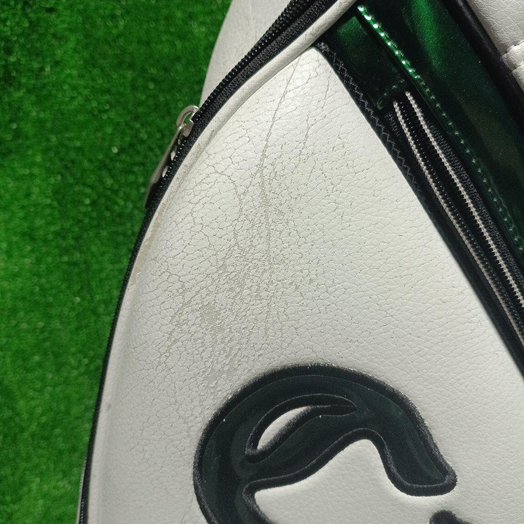 Callaway キャディバッグ ホワイト・グリーン フードなし