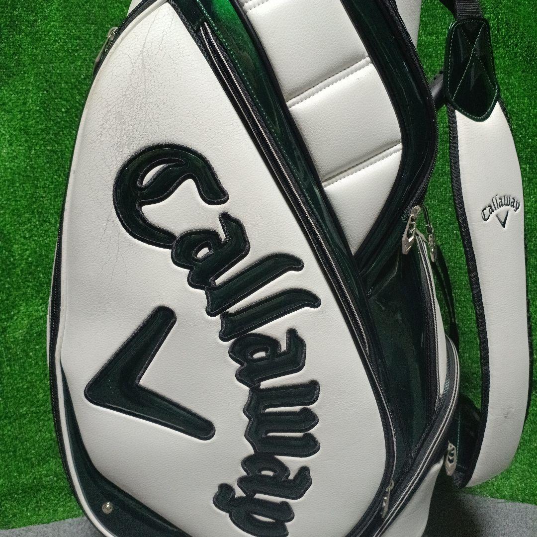 Callaway キャディバッグ ホワイト・グリーン フードなし