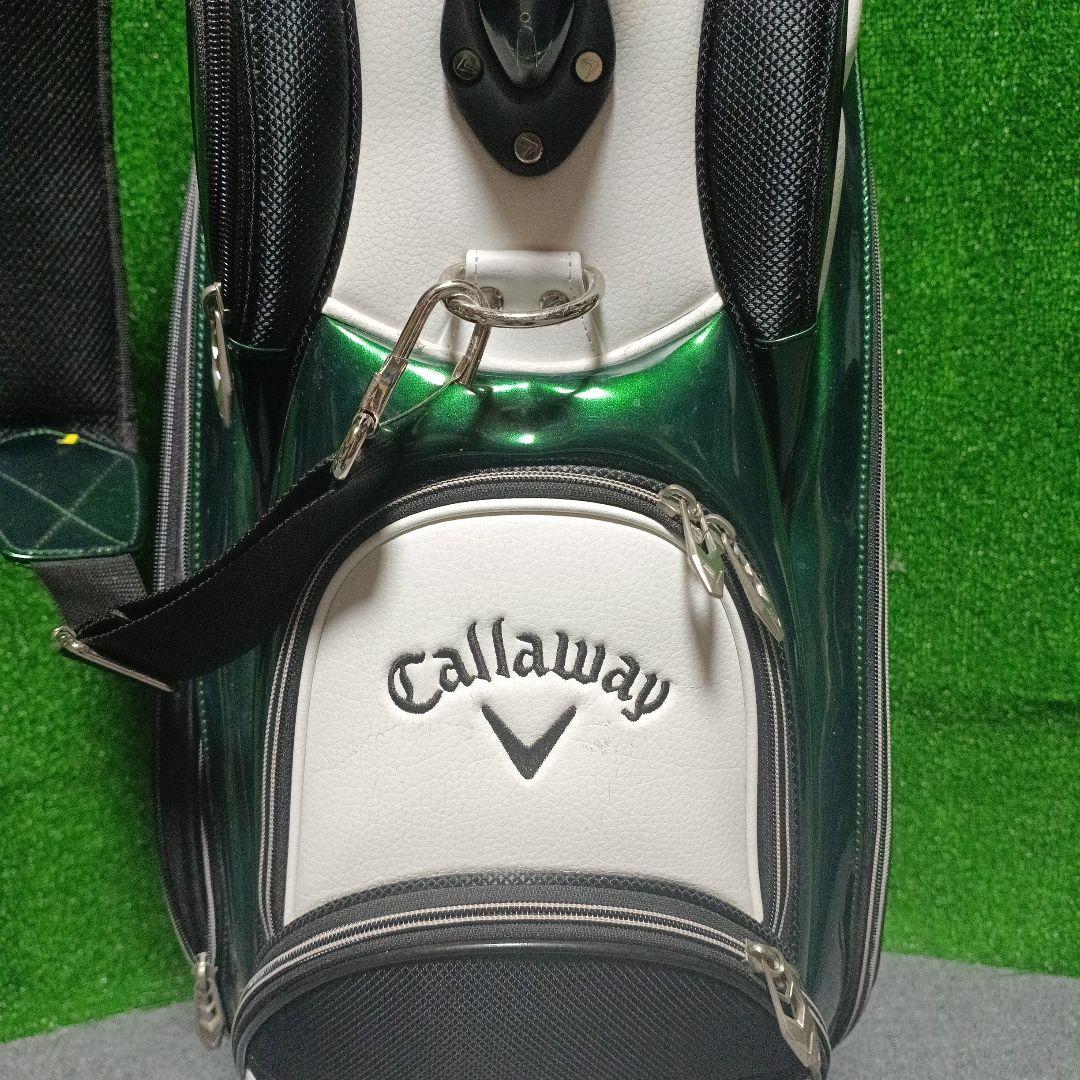 Callaway キャディバッグ ホワイト・グリーン フードなし