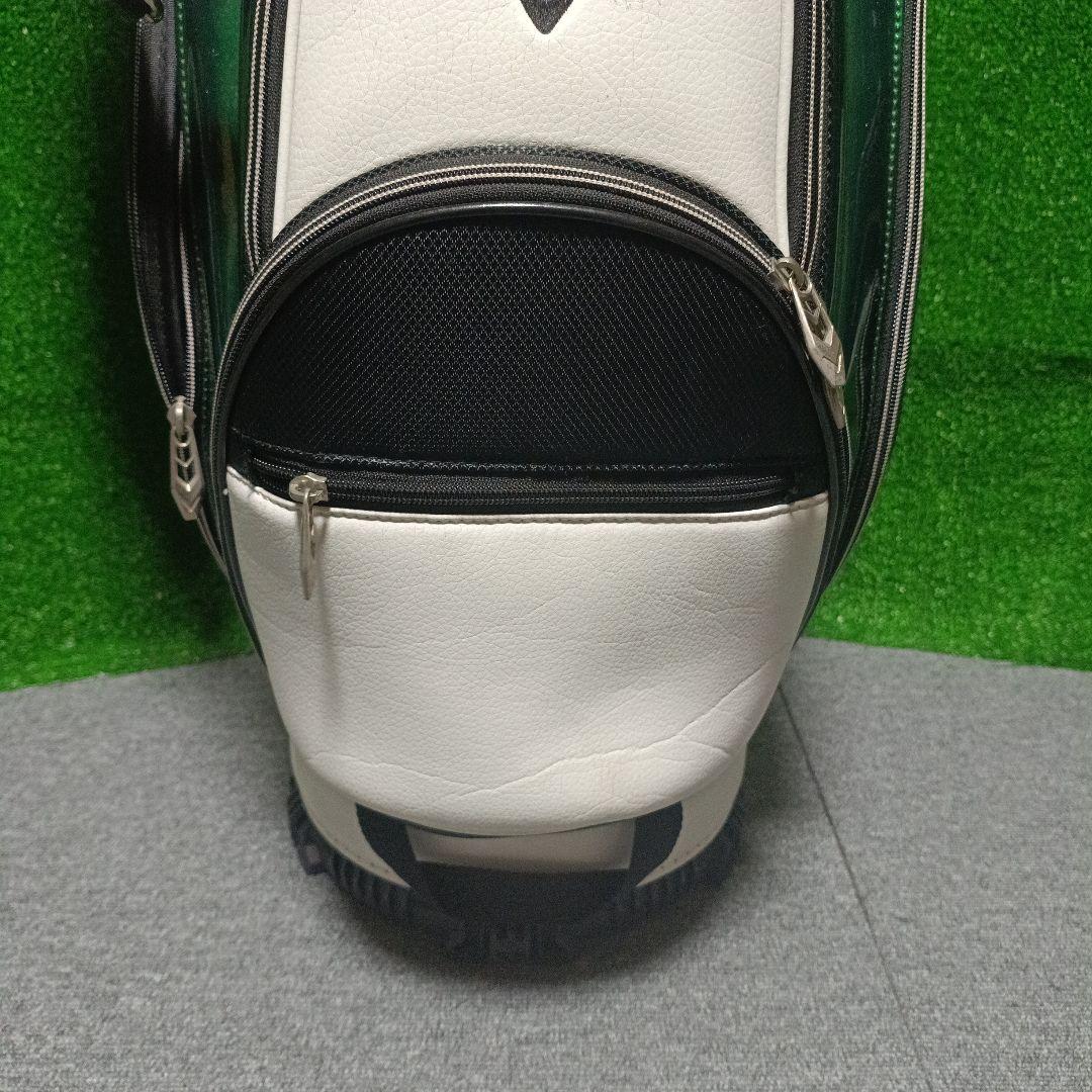 Callaway キャディバッグ ホワイト・グリーン フードなし